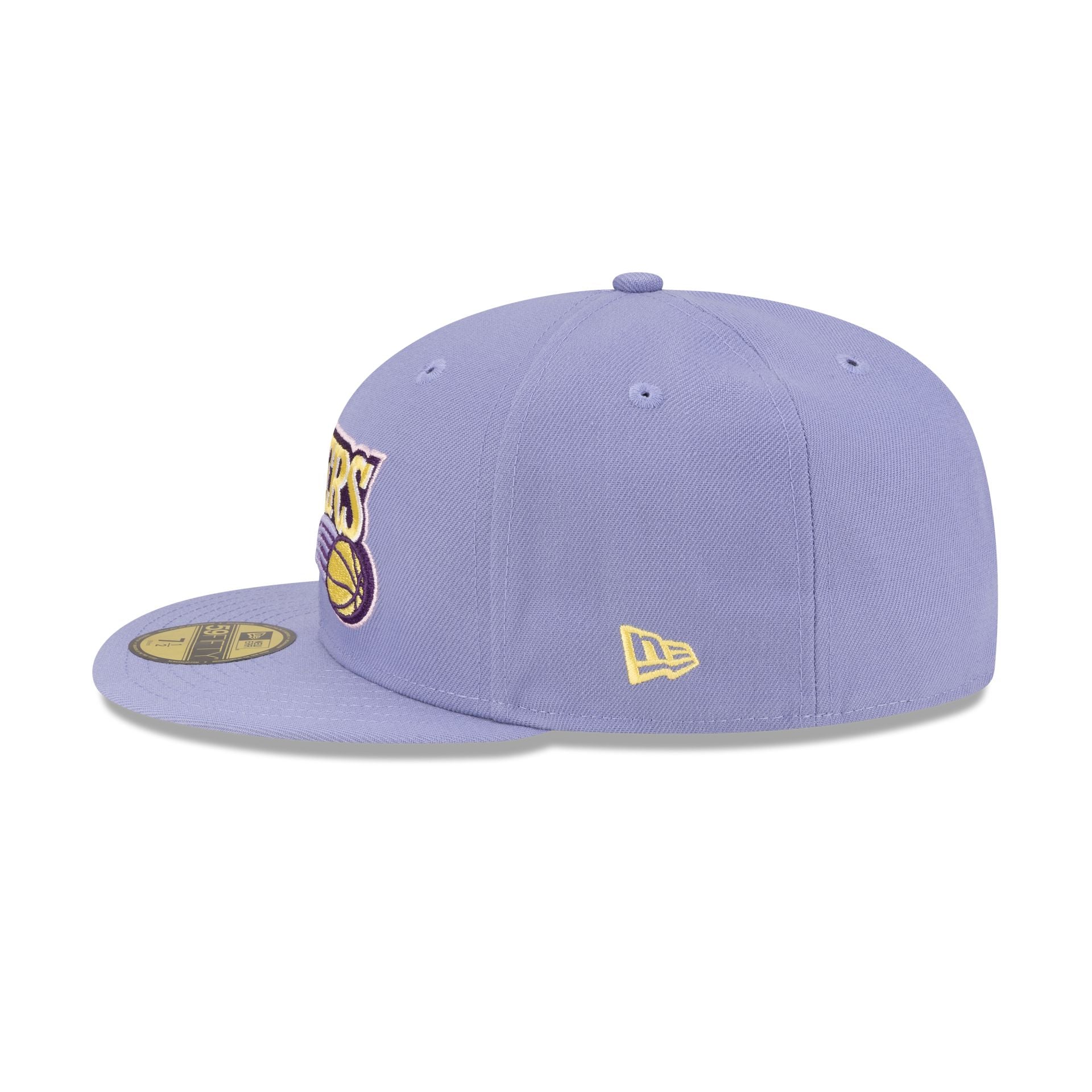 Philadelphia 76ers Hardwood Classics Lavender Pack 59FIFTY Fitted Hat - Image 5