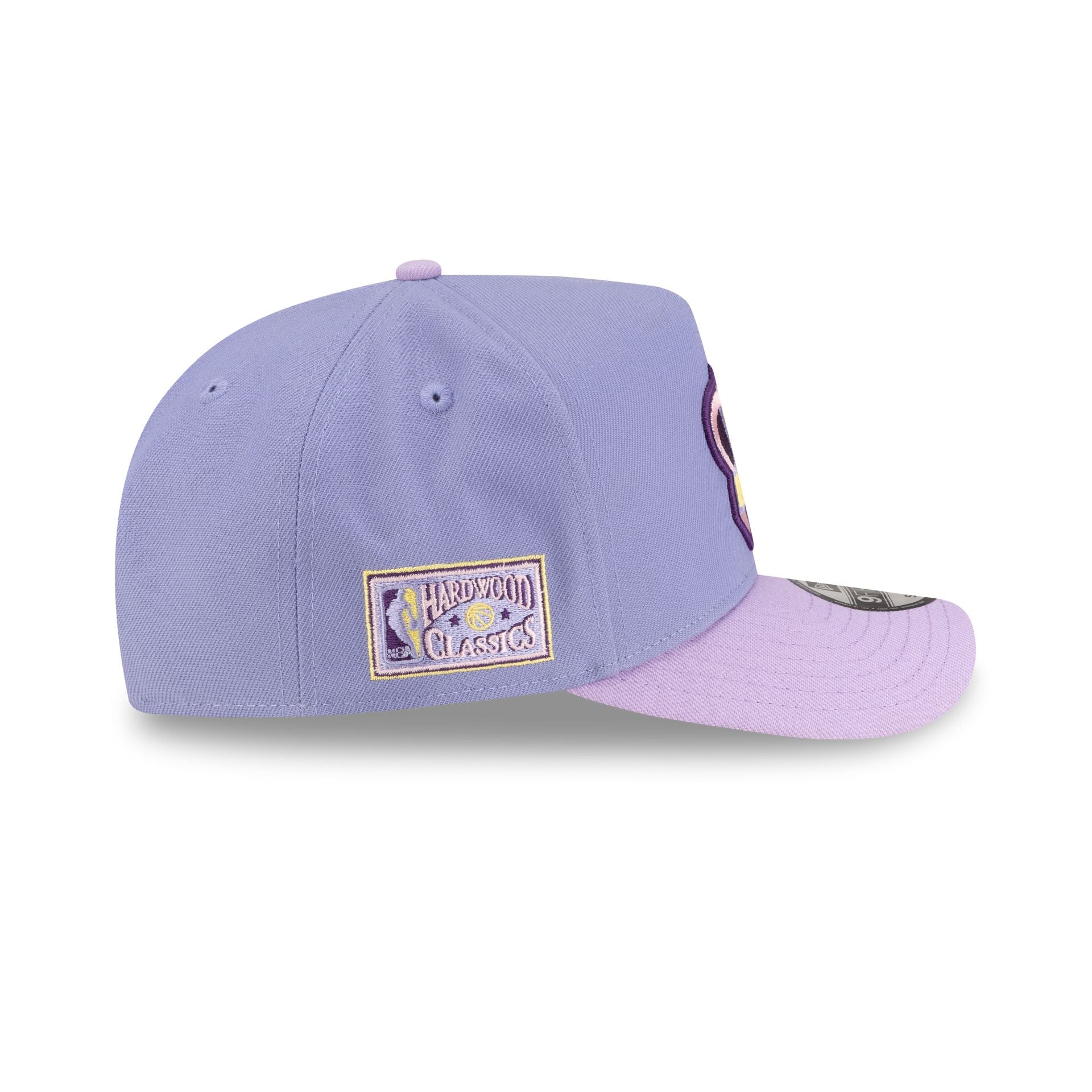 Seattle SuperSonics Hardwood Classics Lavender Purple 9FIFTY A-Frame Snapback Hat - Image 4
