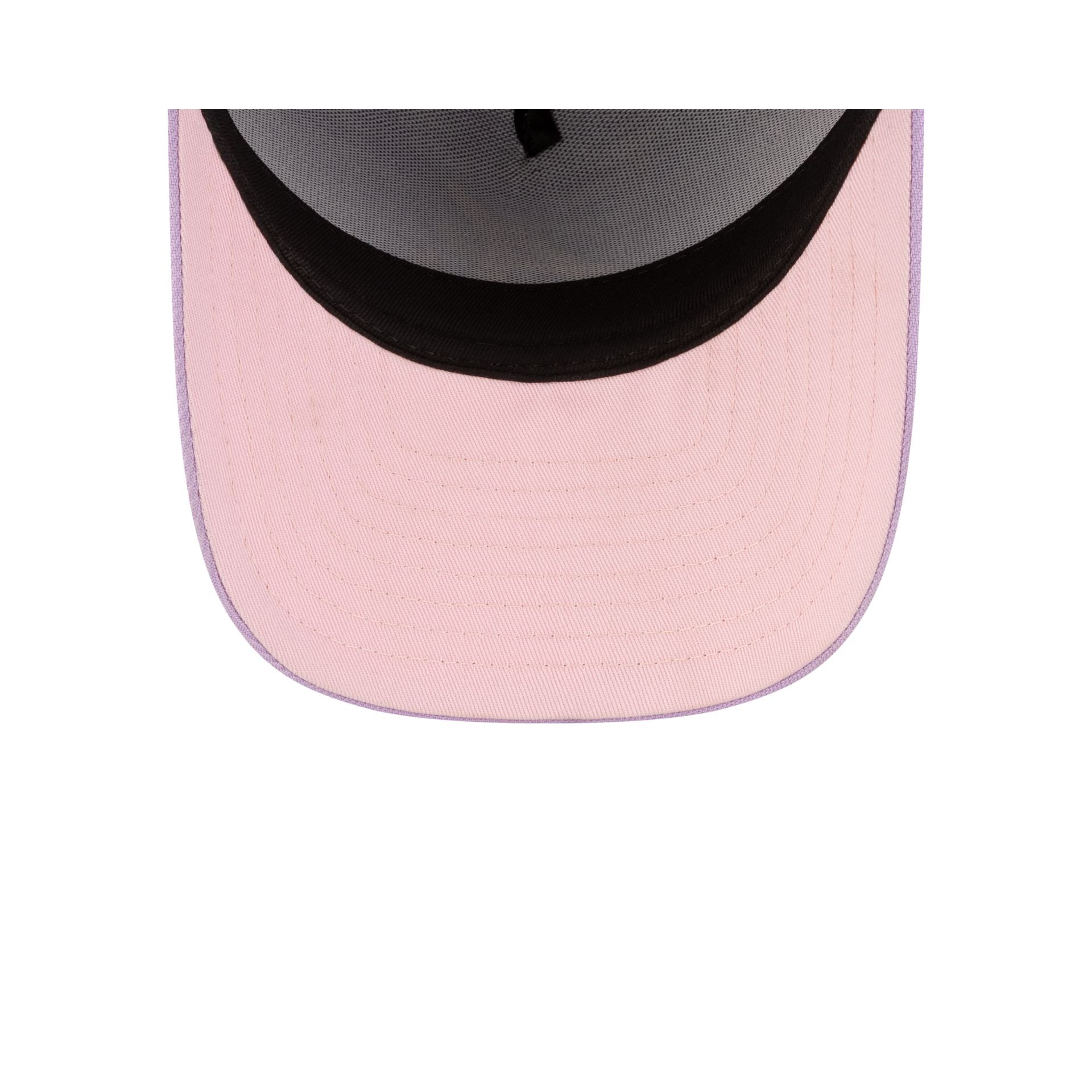 Los Angeles Lakers Lavender 9FIFTY A-Frame Snapback Hat - Image 7