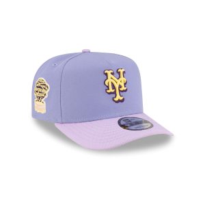 New York Mets Lavender 9FIFTY A-Frame Snapback Hat