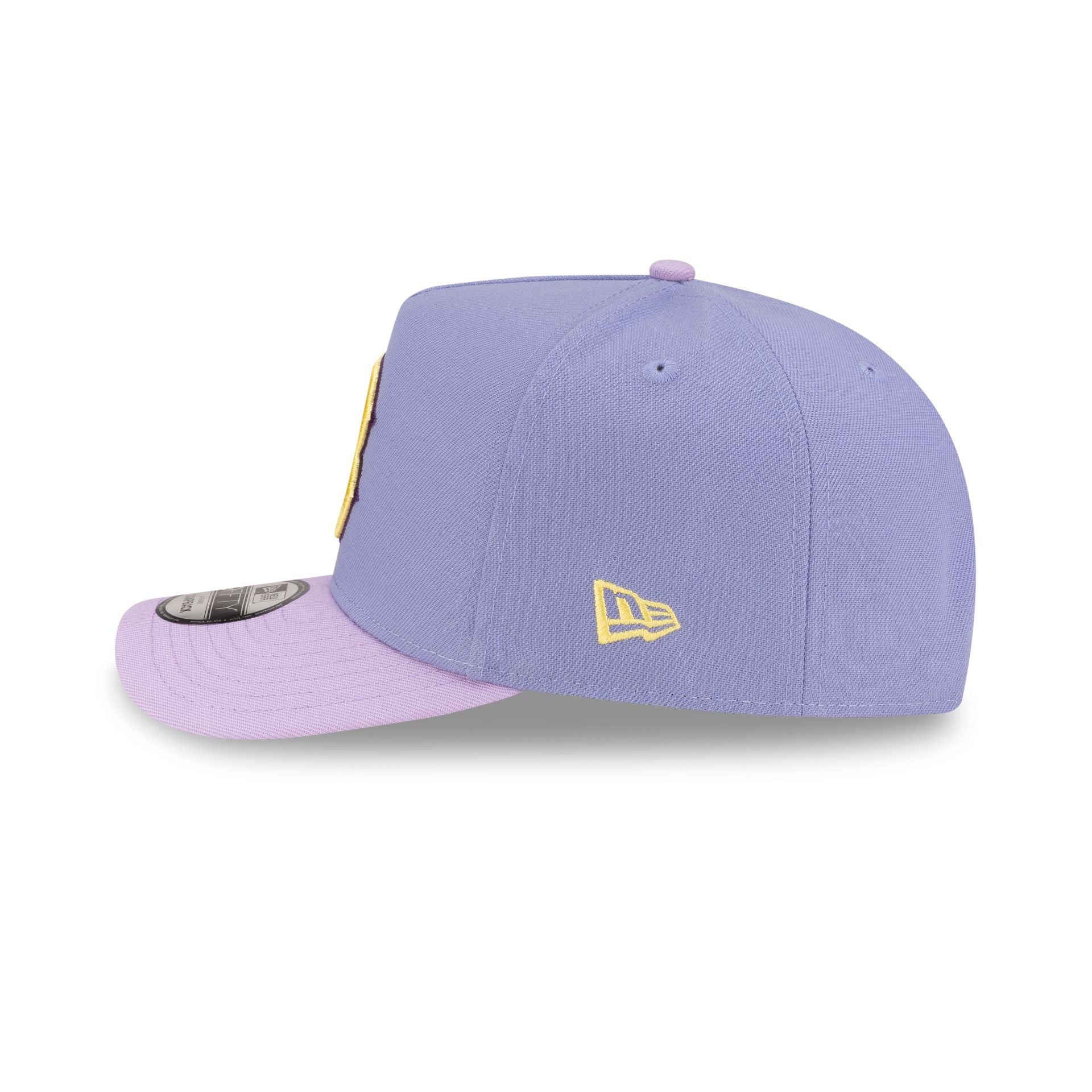 Boston Red Sox Lavender 9FIFTY A-Frame Snapback Hat - Image 5