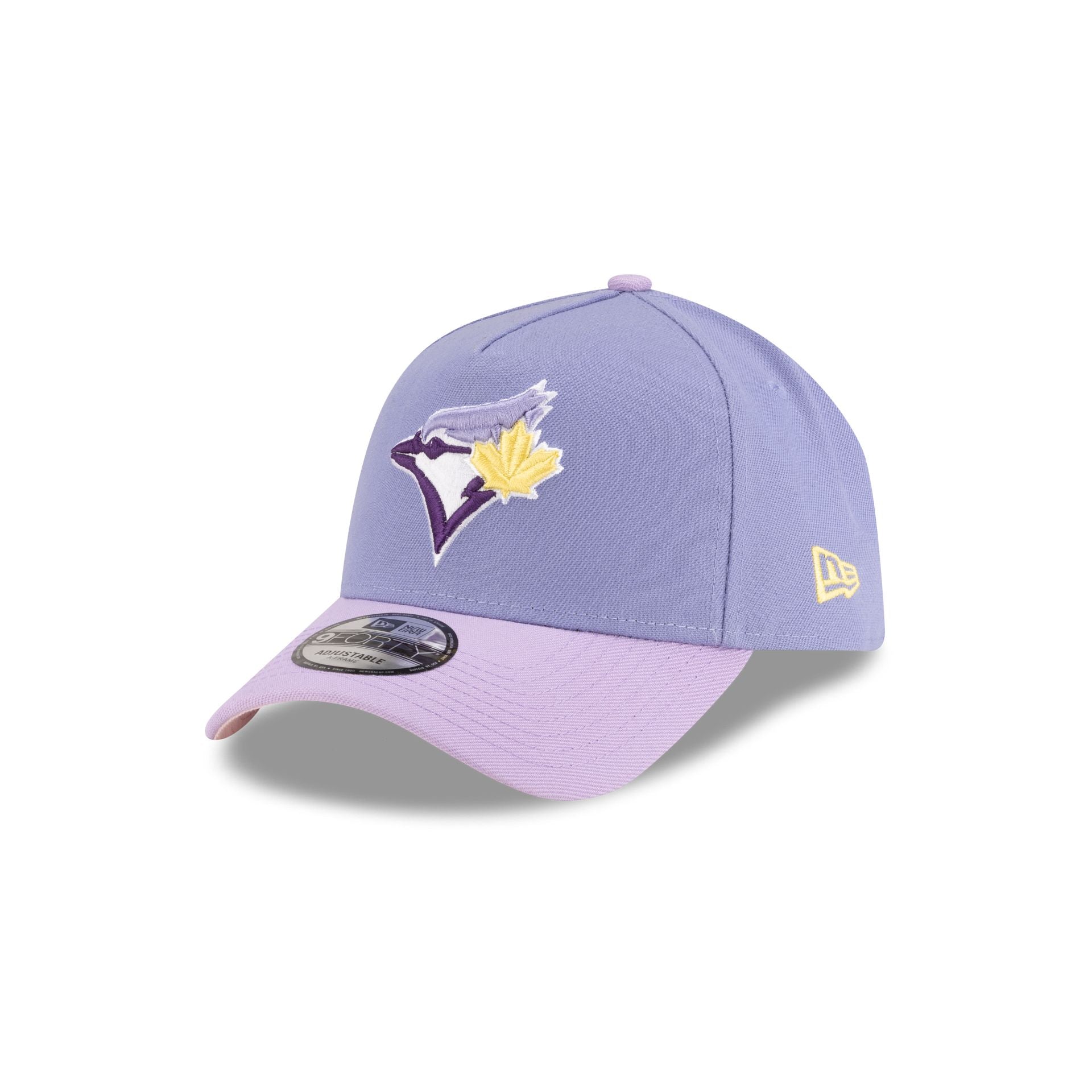 Toronto Blue Jays Lavender Pink 9FORTY A-Frame Snapback Hat - Image 3