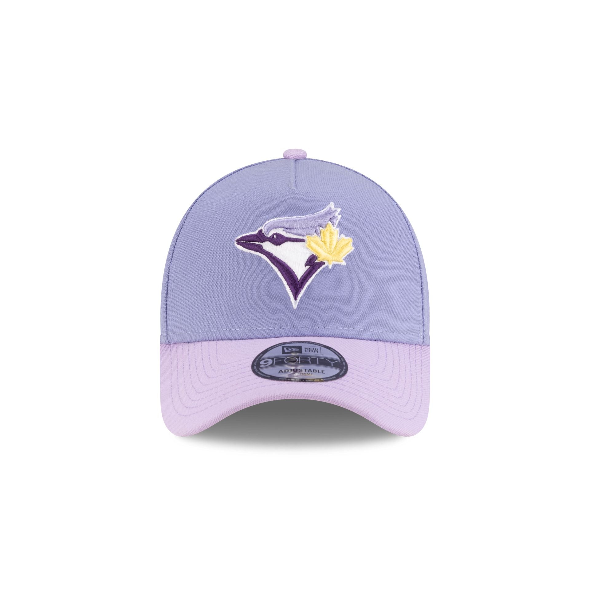 Toronto Blue Jays Lavender Pink 9FORTY A-Frame Snapback Hat - Image 2