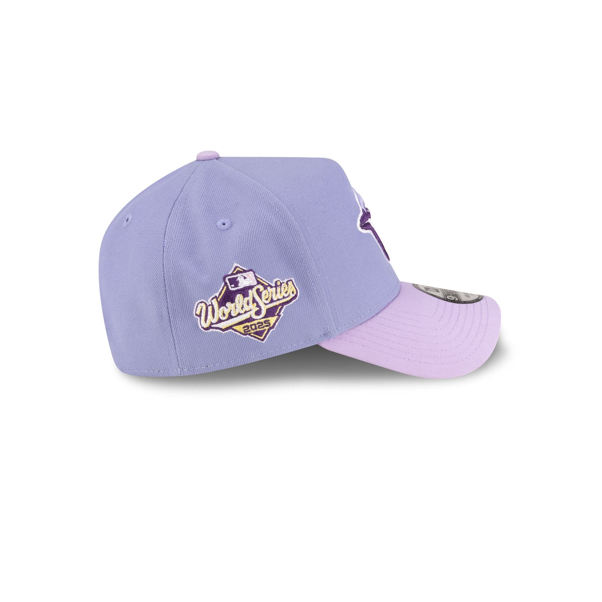 Toronto Blue Jays Lavender Pink 9FORTY A-Frame Snapback Hat - Image 4