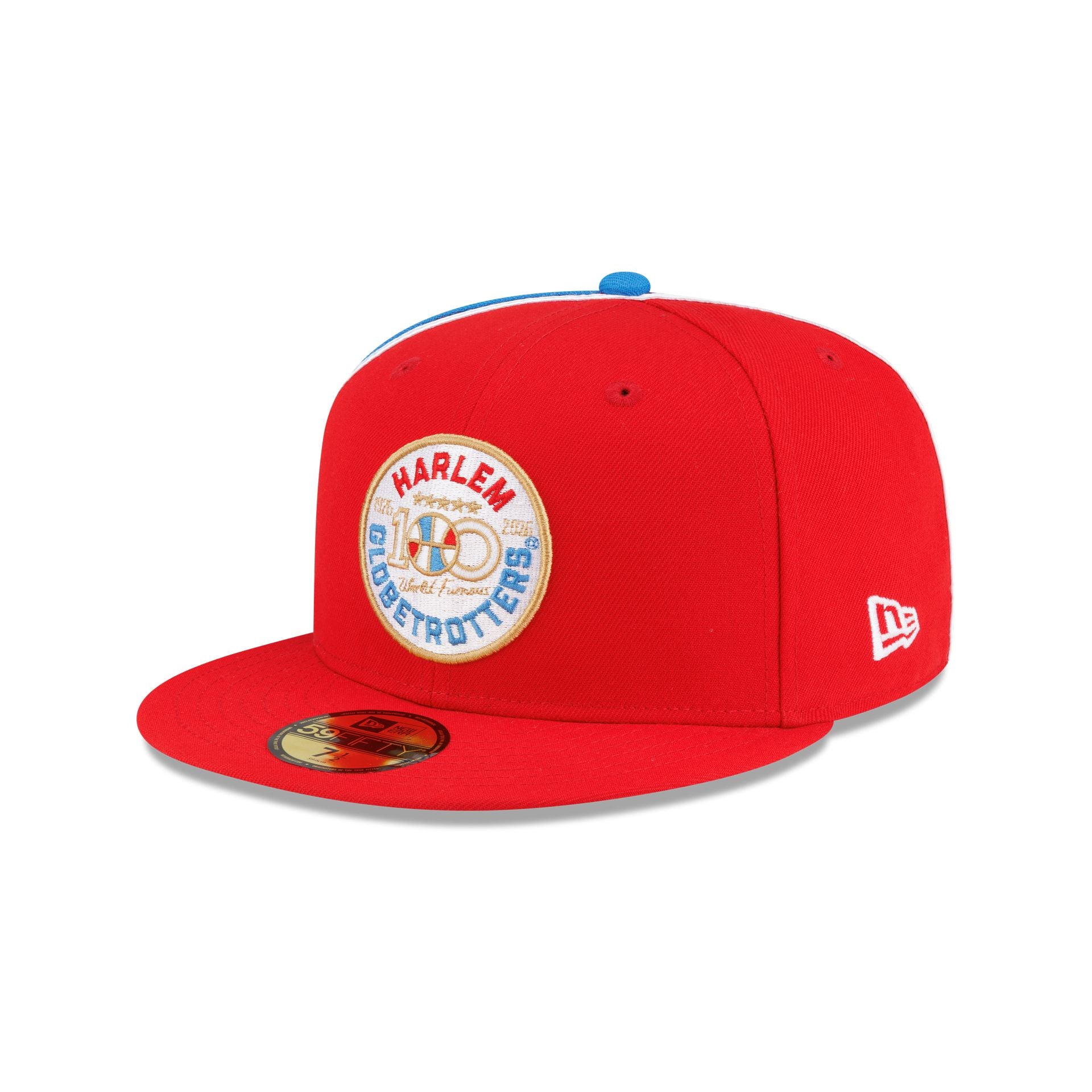 Harlem Globetrotters 100th Anniversary Red 59FIFTY Fitted Hat - Image 3