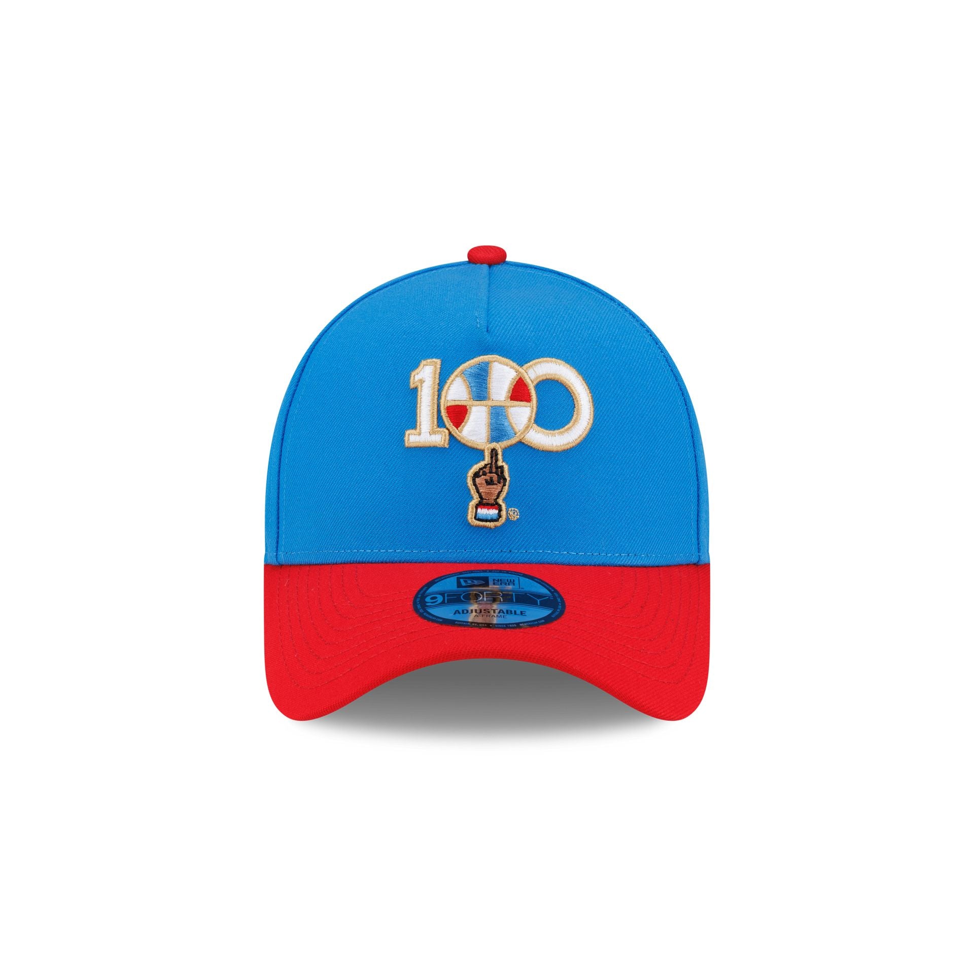 Harlem Globetrotters 100th Anniversary Blue 9FORTY A-Frame Snapback Ha - Image 2