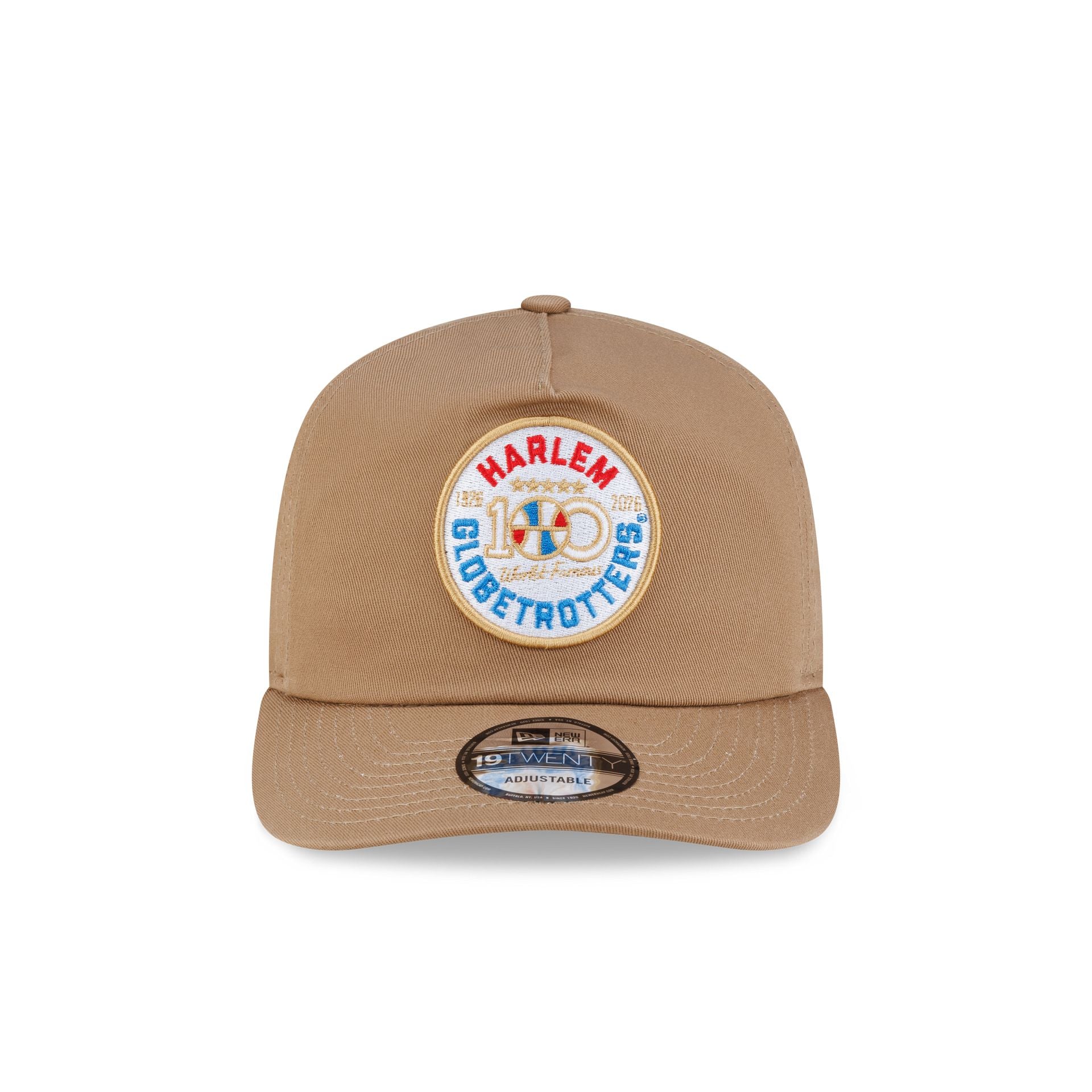 Harlem Globetrotters 100th Anniversary Khaki 19TWENTY Adjustable Hat - Image 2