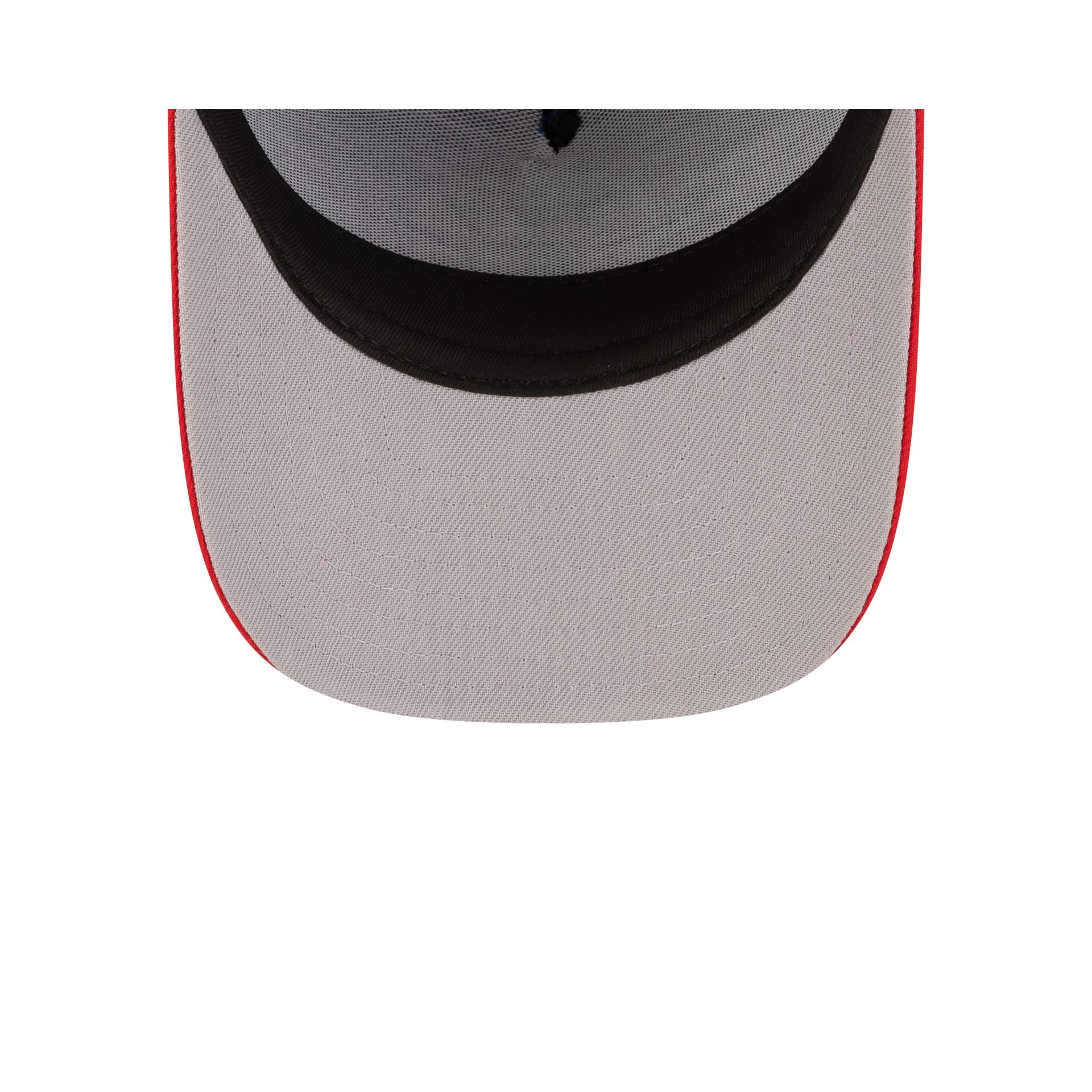 Philadelphia 76ers Hardwood Classics 80s Two Tone 9FIFTY A-Frame Snapback Hat - Image 7