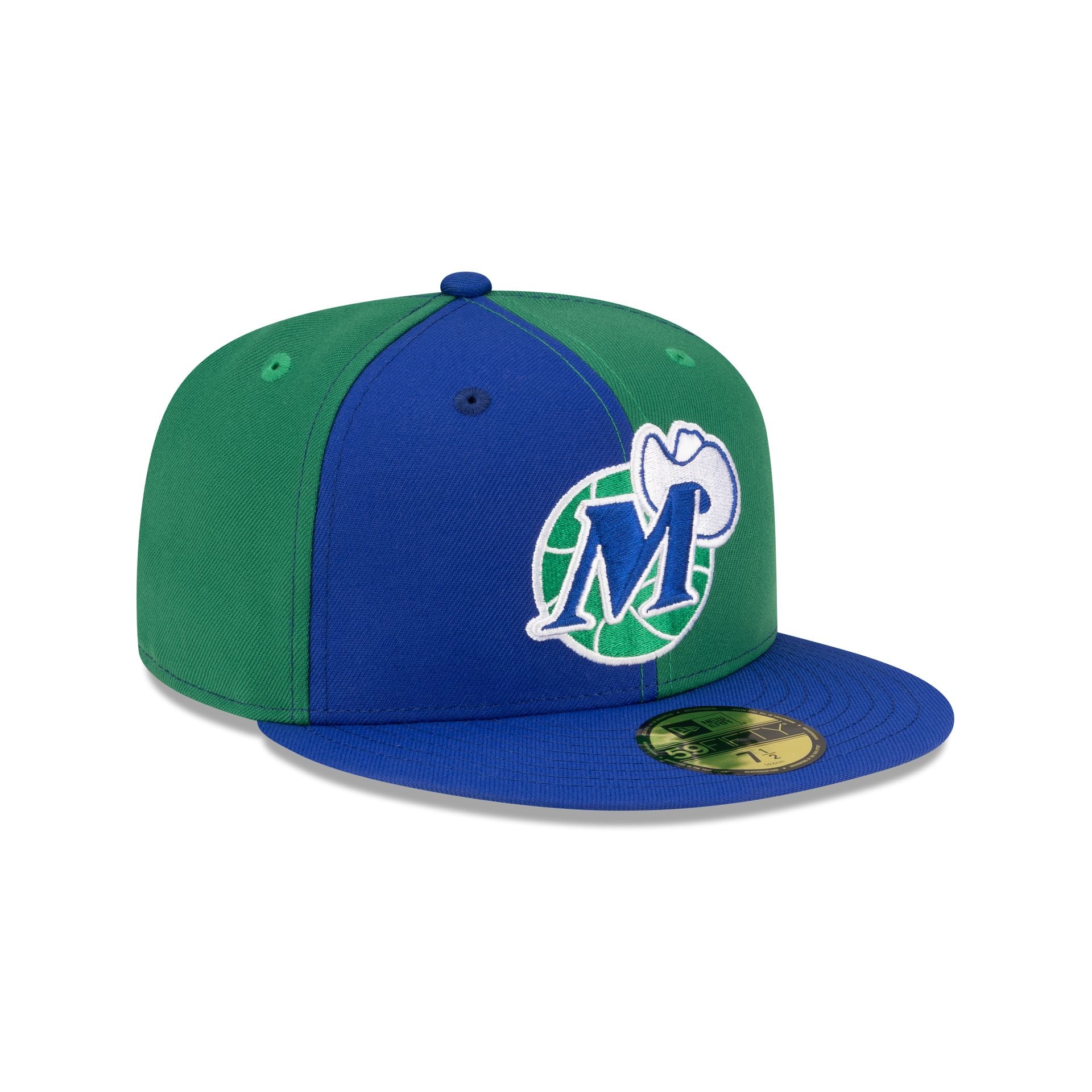 Dallas Mavericks Hardwood Classics 80s Pinwheel 59FIFTY Fitted Hat - Image 3