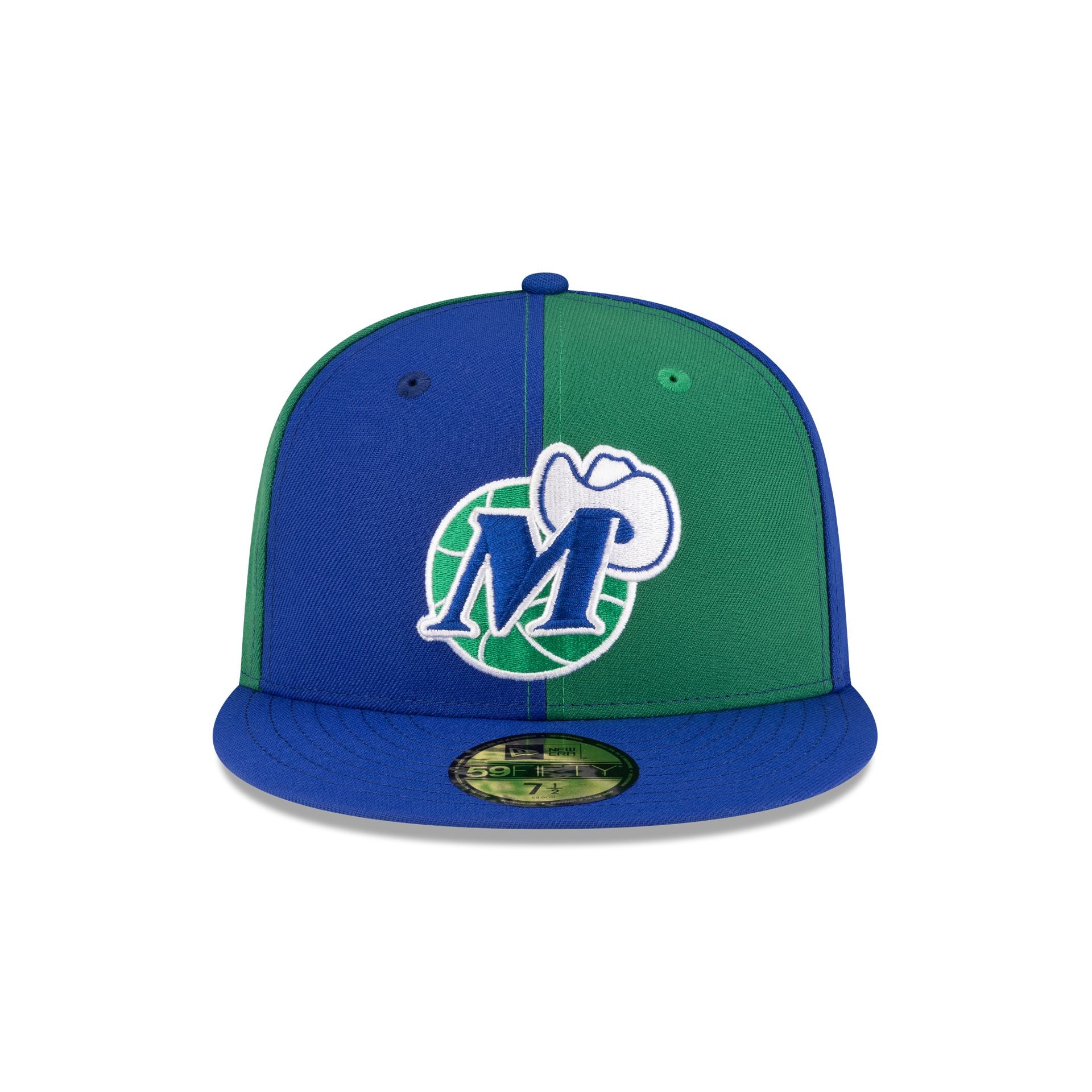 Dallas Mavericks Hardwood Classics 80s Pinwheel 59FIFTY Fitted Hat - Image 2
