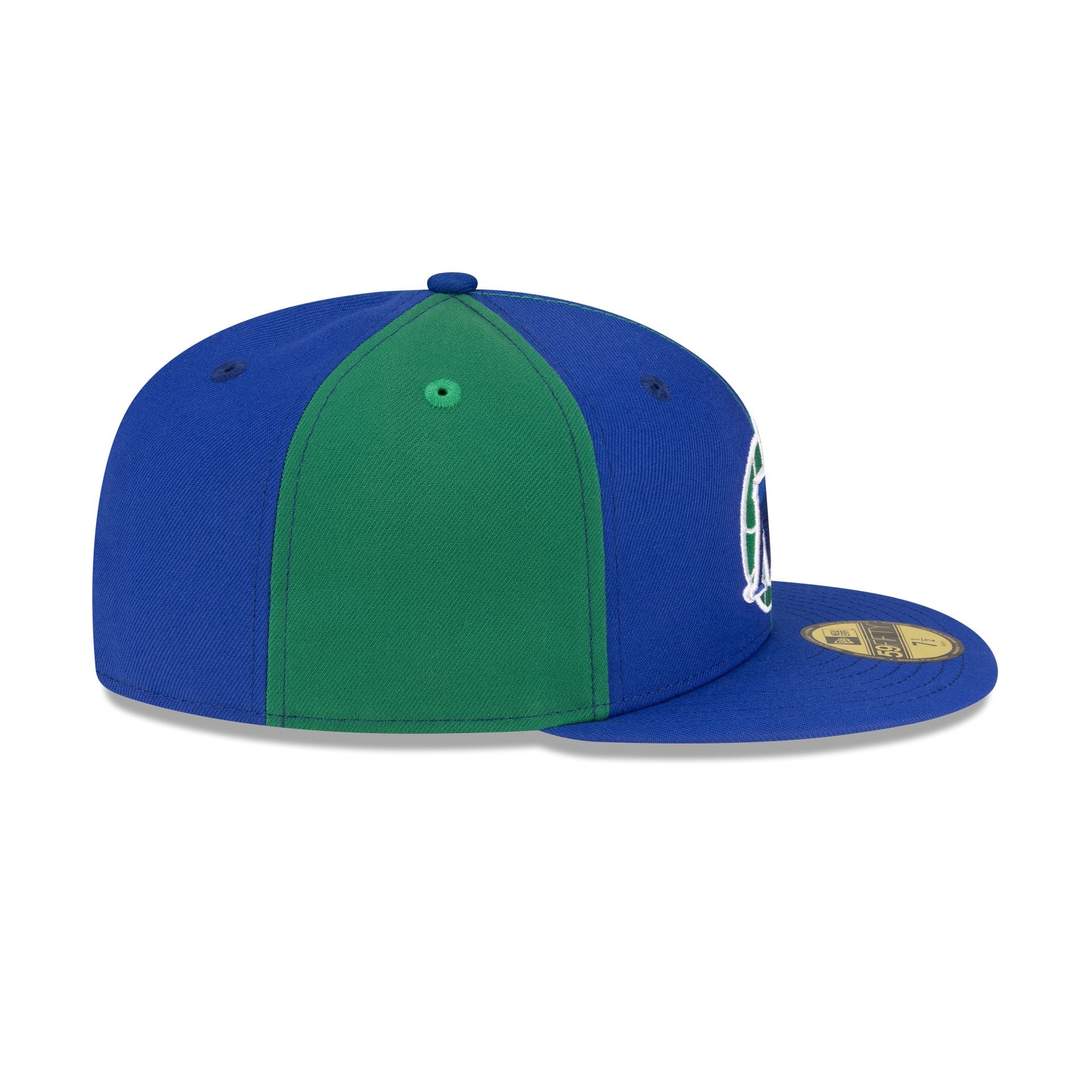 Dallas Mavericks Hardwood Classics 80s Pinwheel 59FIFTY Fitted Hat - Image 5