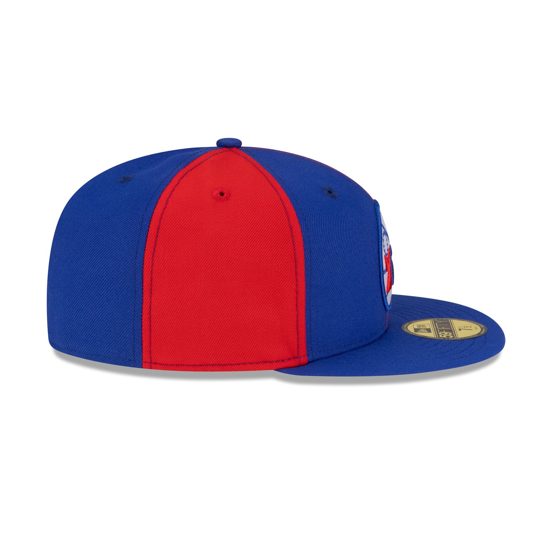 Philadelphia 76ers Hardwood Classics 80s Pinwheel 59FIFTY Fitted Hat - Image 5