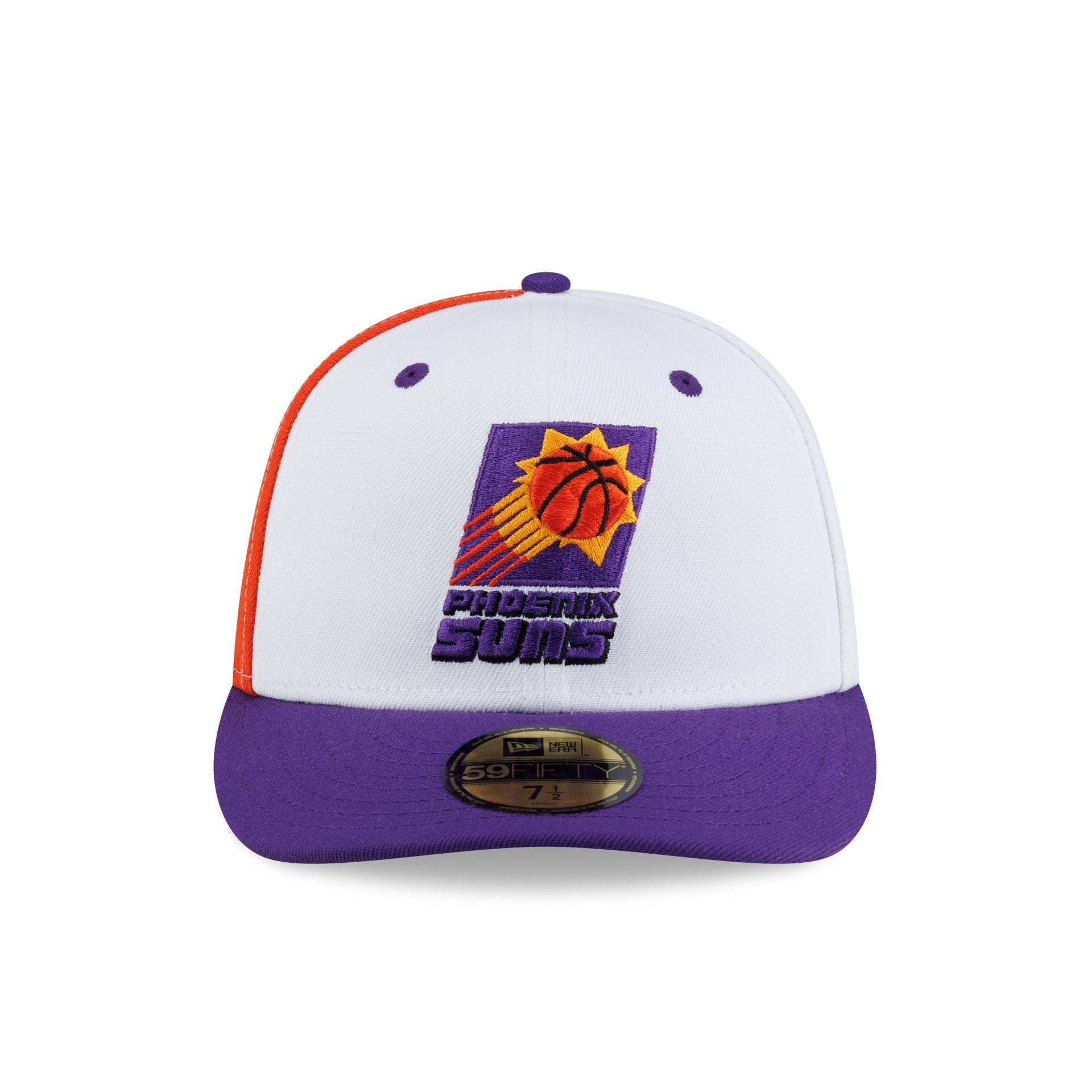 Phoenix Suns Hardwood Classics 90s White 59FIFTY Fitted Hat - Image 2