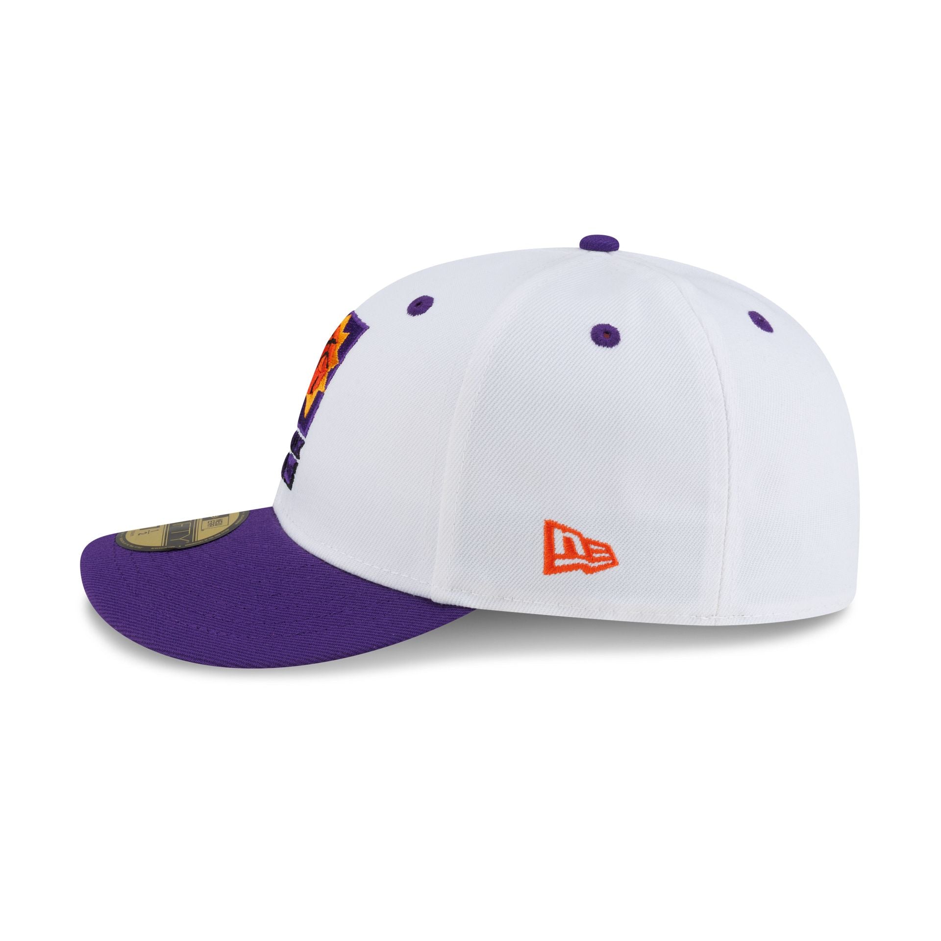 Phoenix Suns Hardwood Classics 90s White 59FIFTY Fitted Hat - Image 4