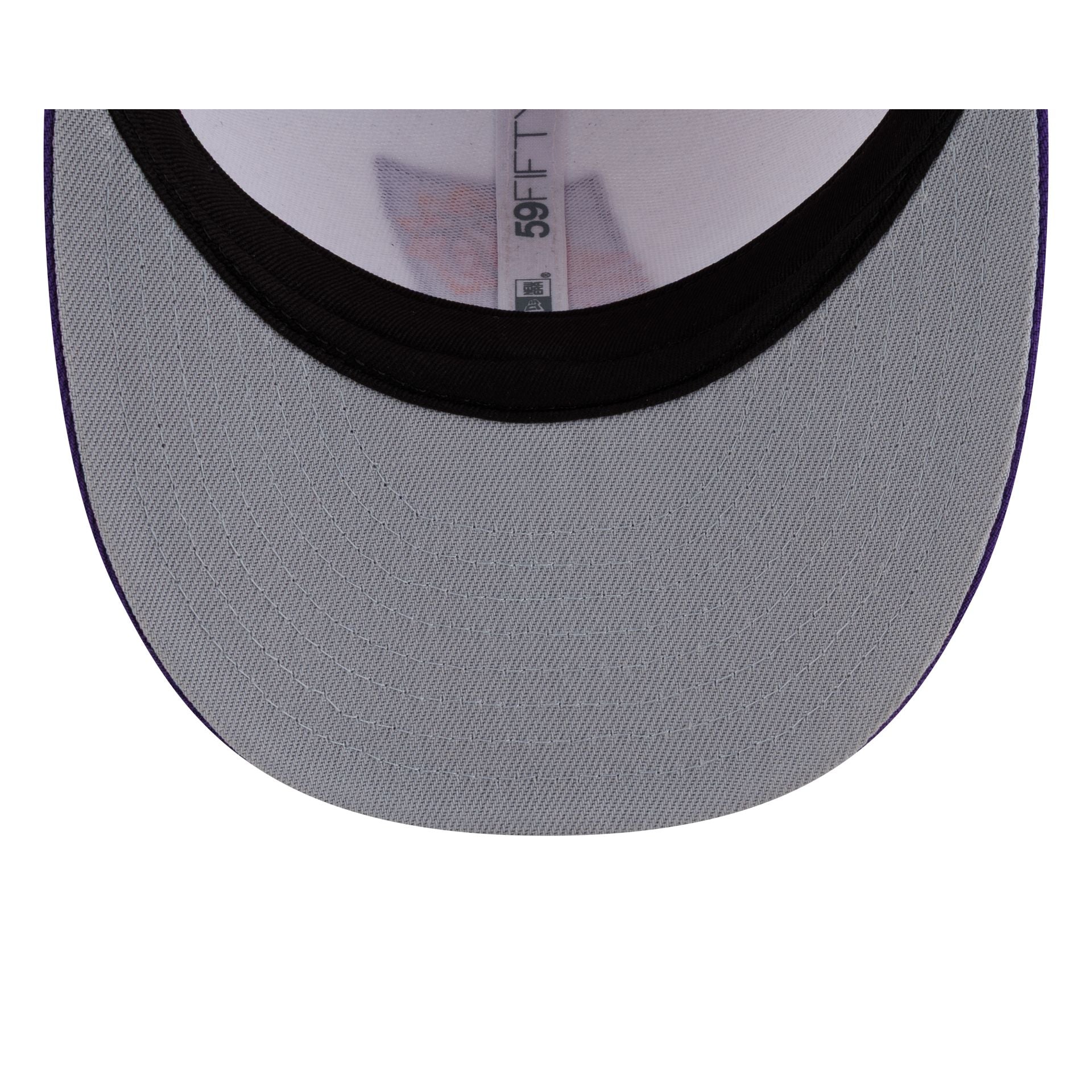 Phoenix Suns Hardwood Classics 90s White 59FIFTY Fitted Hat - Image 7