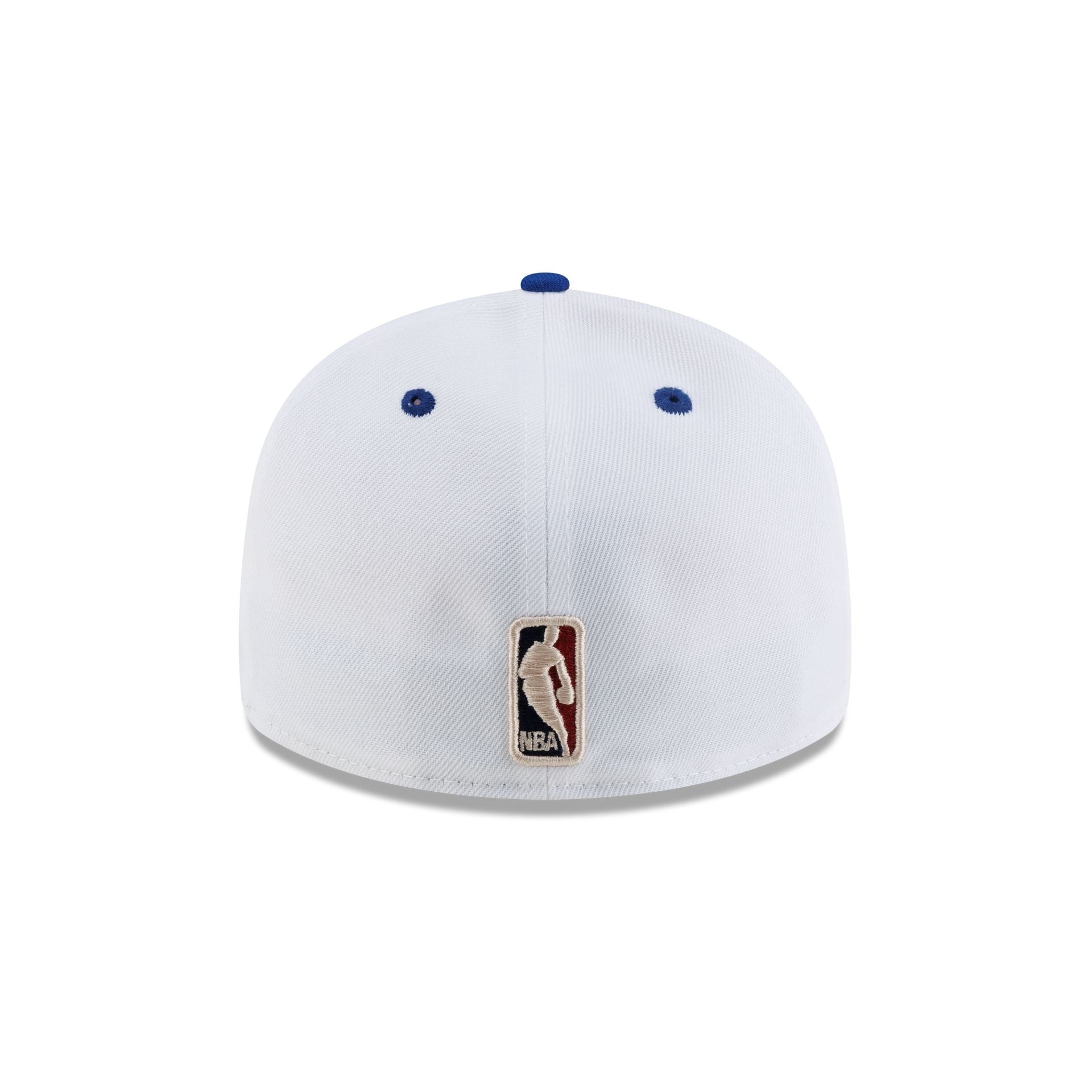 New York Knicks Hardwood Classics 90s White 59FIFTY Fitted Hat - Image 6