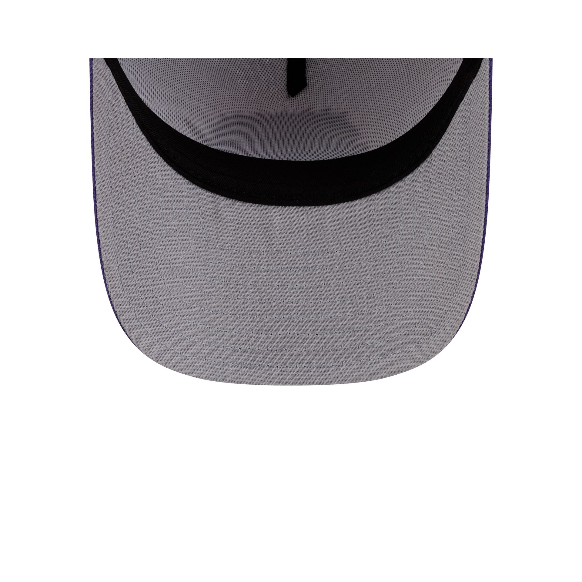 Toronto Raptors Hardwood Classics 90s Panel 9FIFTY A-Frame Snapback Hat - Image 7