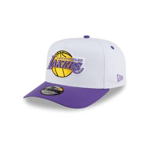 Los Angeles Lakers Hardwood Classics 90s Panel 9FIFTY A-Frame Snapback