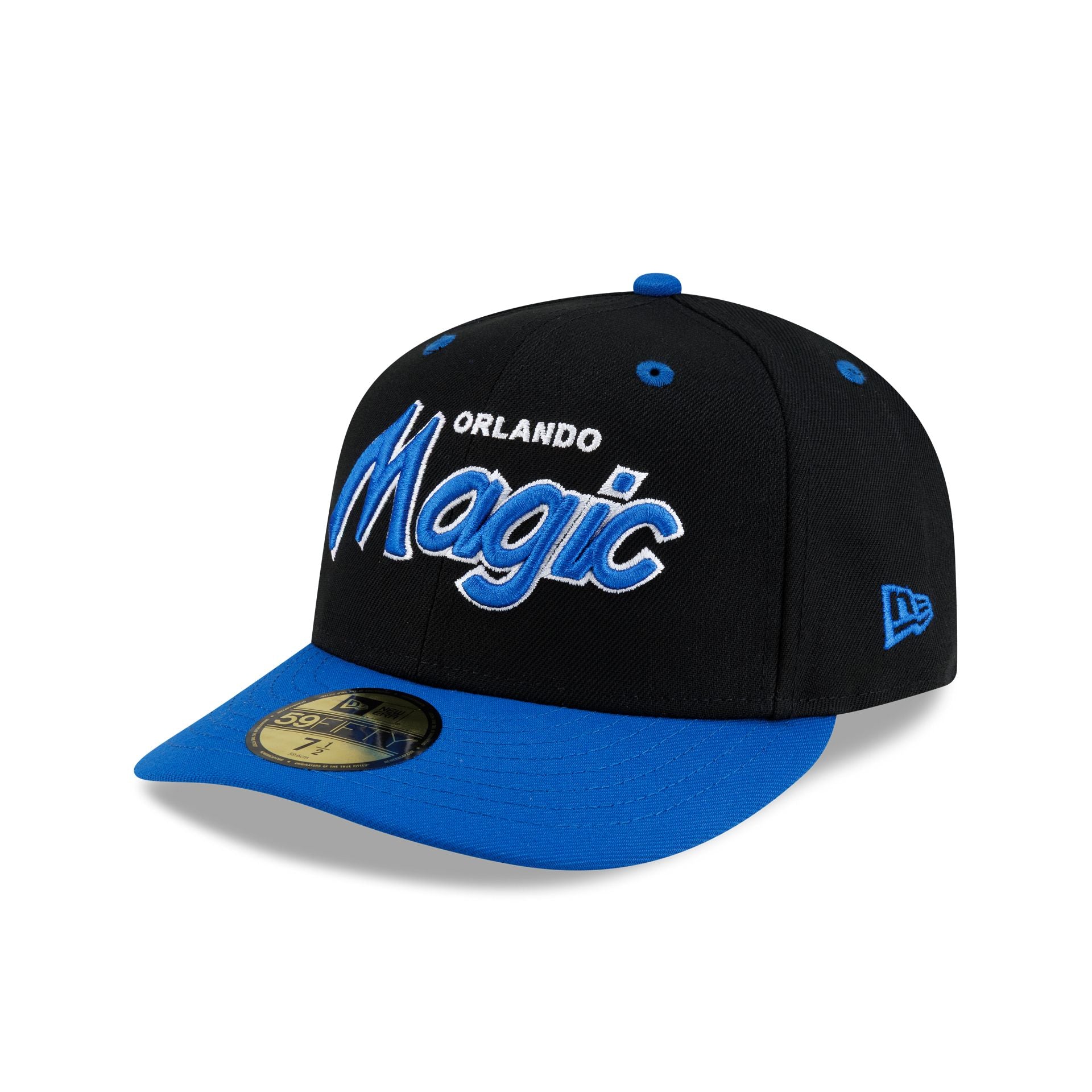 Orlando Magic Hardwood Classics 90s Script 59FIFTY Fitted Hat - Image 3