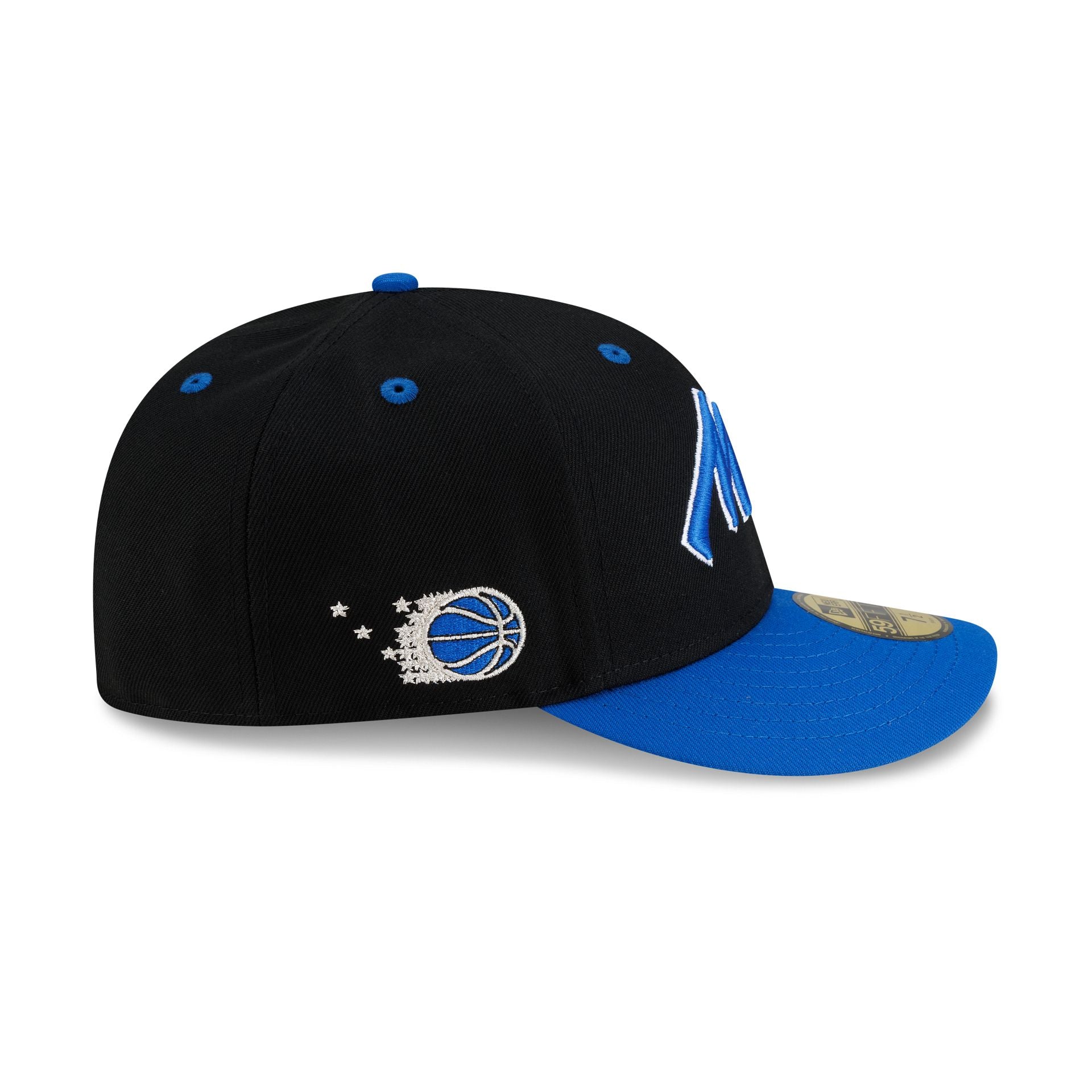 Orlando Magic Hardwood Classics 90s Script 59FIFTY Fitted Hat - Image 4