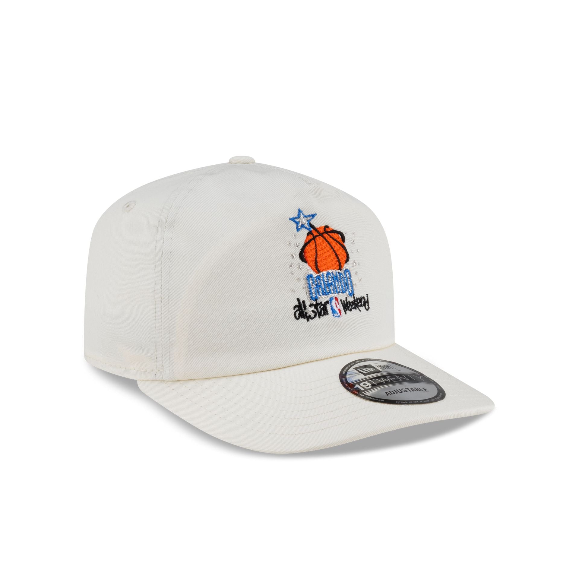 Orlando Magic Hardwood Classics 1992 All-Star Game Chrome 19TWENTY Adjustable Hat - Image 3