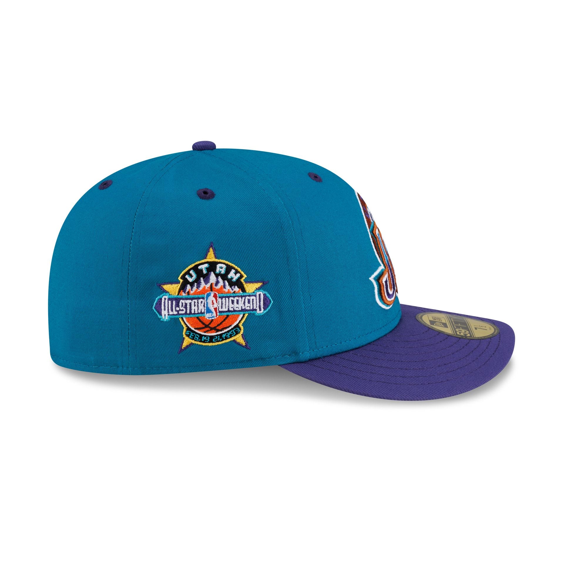 Utah Jazz Hardwood Classics 90s All-Star Weekend 59FIFTY Fitted Hat - Image 4