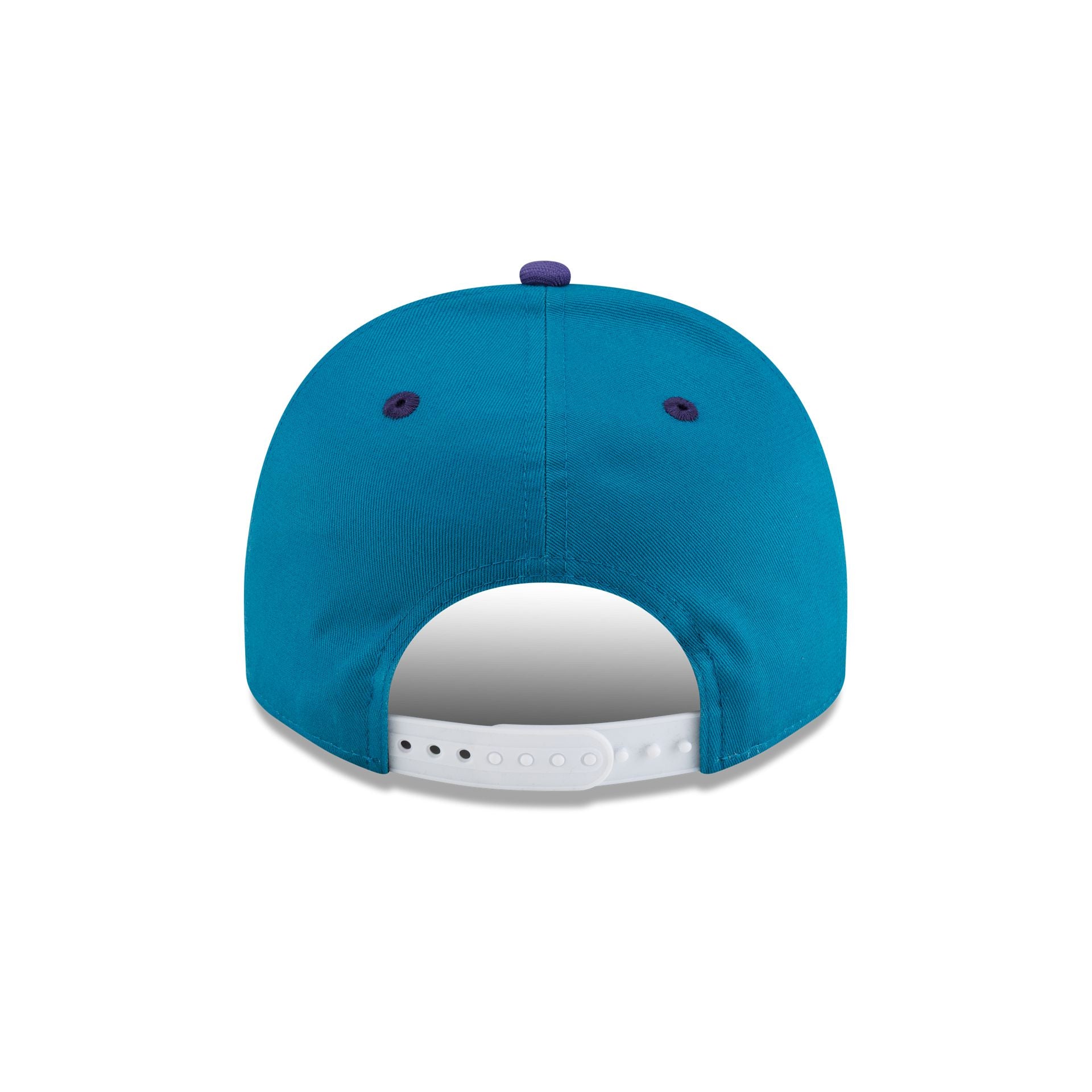 Utah Jazz Hardwood Classics 90s Script 9FIFTY A-Frame Snapback Hat - Image 6