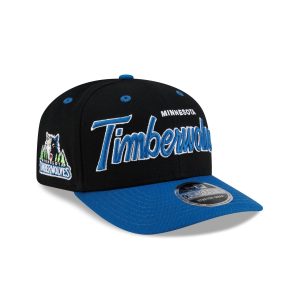 Minnesota Timberwolves Hardwood Classics 90s Script 9SEVENTY Stretch-S
