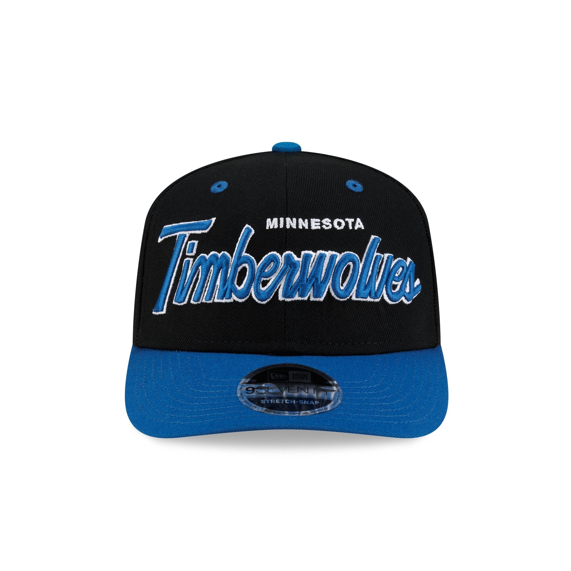 Minnesota Timberwolves Hardwood Classics 90s Script 9SEVENTY Stretch-S - Image 2