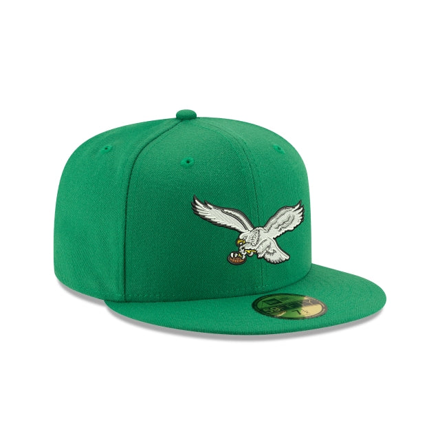 Philadelphia Eagles Classic Logo 59FIFTY Fitted Hat - Image 3