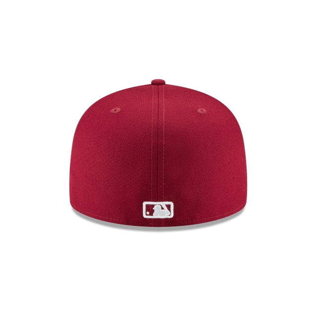 New York Yankees Cardinal Basic 59FIFTY Fitted Hat - Image 4